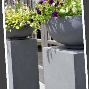 1*40HQ Fibreclay planters ready to ship to UAE Customer