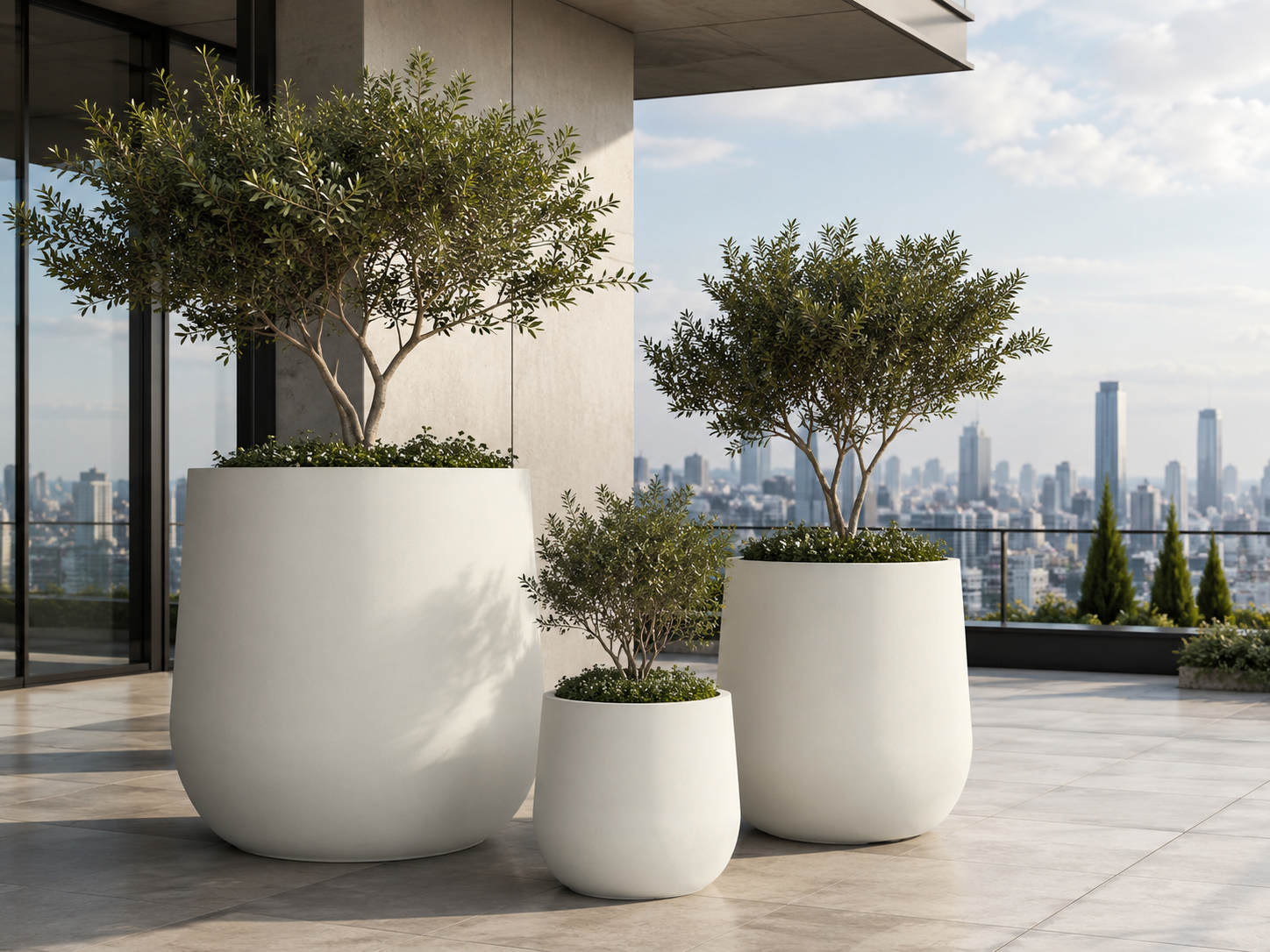 How We Pack Large Fibre Clay Planters for Container Shipment