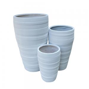 High Vase Fibre Clay Planters Granite Finishing  High Vase Fibre Clay Planters Granite Finishing